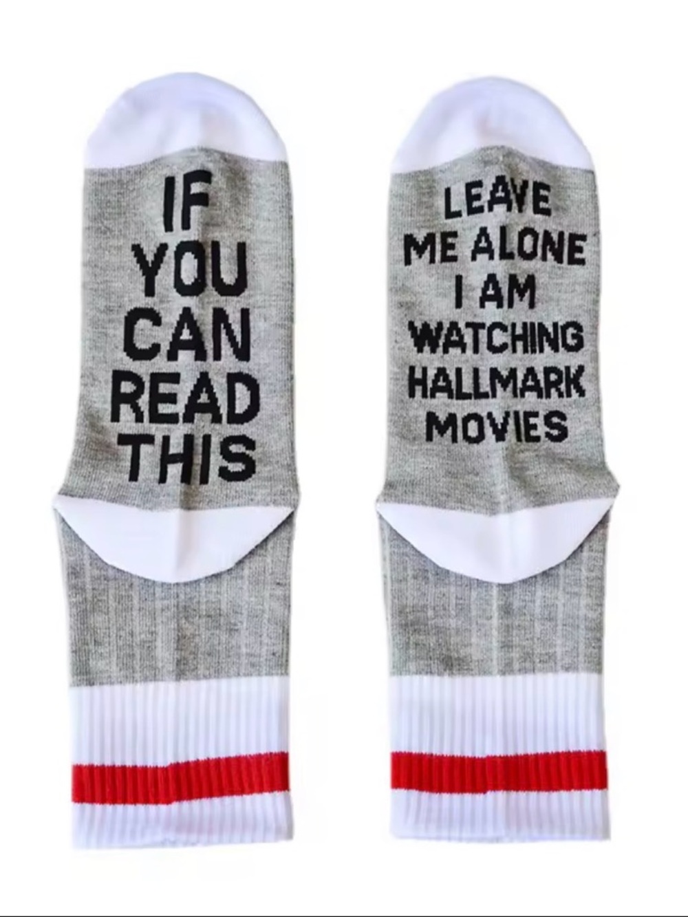 ☀️3/$15 NWOT Funny Socks Hallmark Movies